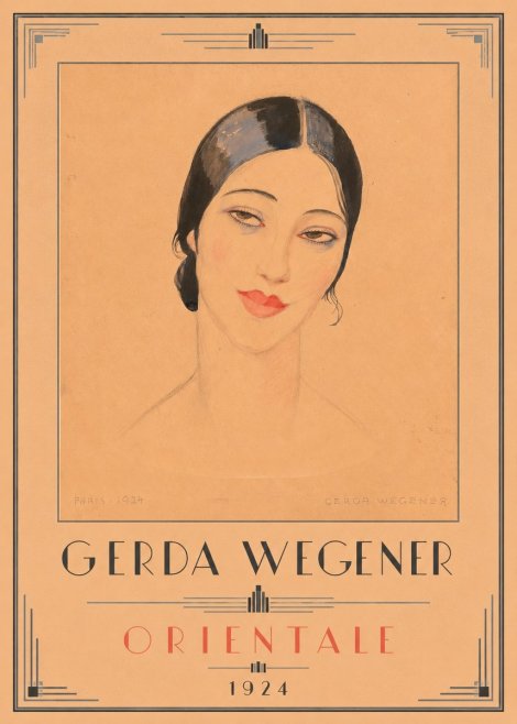 Gerda Wegener Orientale No4 - Affiche
