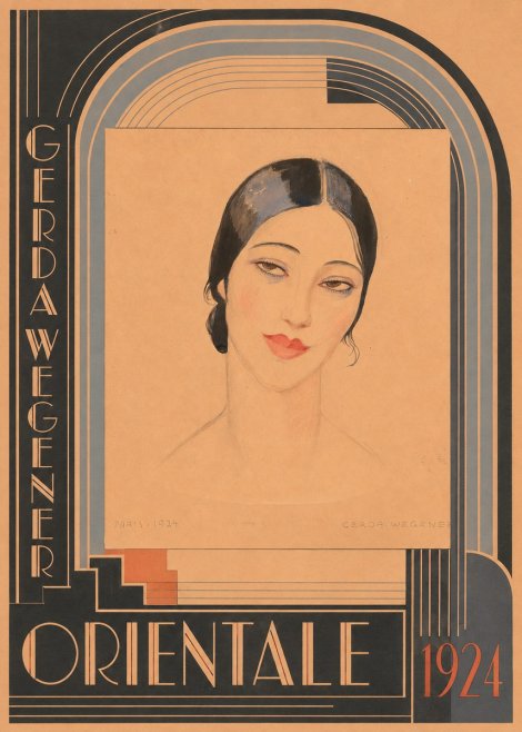 Gerda Wegener Orientale No6 - Affiche
