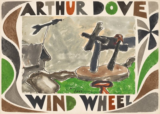 Arthur Dove Wind Wheel No2 - Affiche