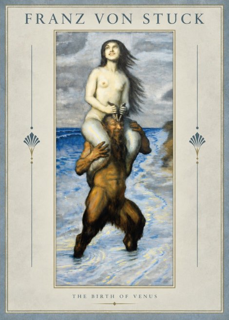 Franz von Stuck The Birth of Venus No2 - Affiche