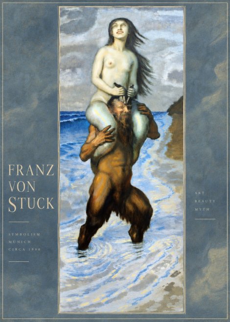 Franz von Stuck The Birth of Venus No6 - Affiche