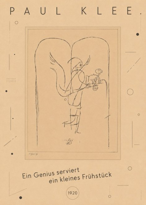 Paul Klee Ein Genius Serviert Ein Kleines Frühstück No3 - Affiche