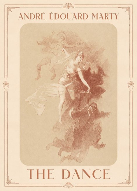 André Édouard Marty The Dance No1 - Affiche