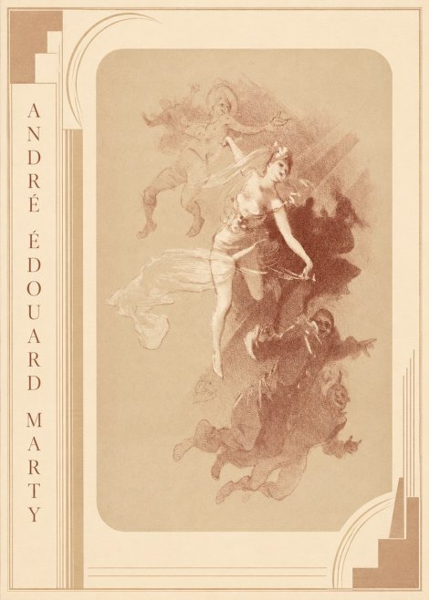 André Édouard Marty The Dance No3 - Affiche