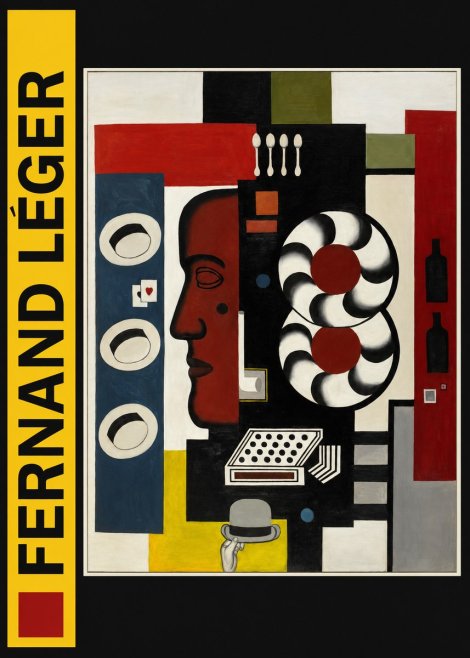Fernand Léger Composition with Hand and Hats No3 - Affiche