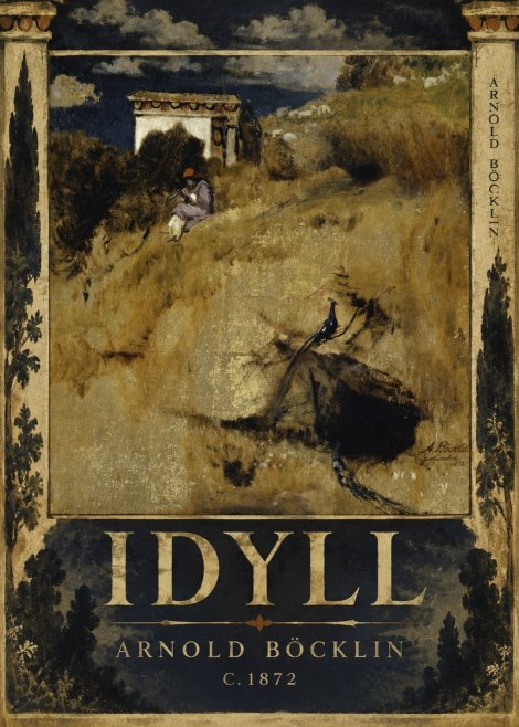 Arnold Böcklin Idyll - Fragment Eines Wandschirms No6 - Affiche
