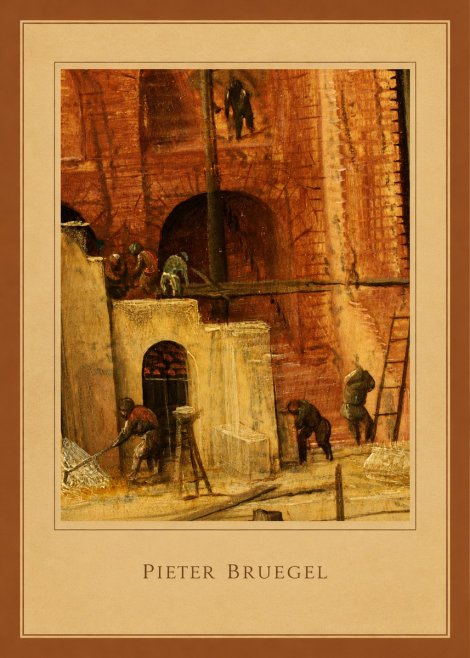 Pieter Bruegel The Tower of Babel XVI No5 - Affiche