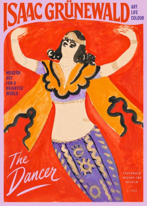 Isaac Grünewald The Dancer I No2 - Affiche