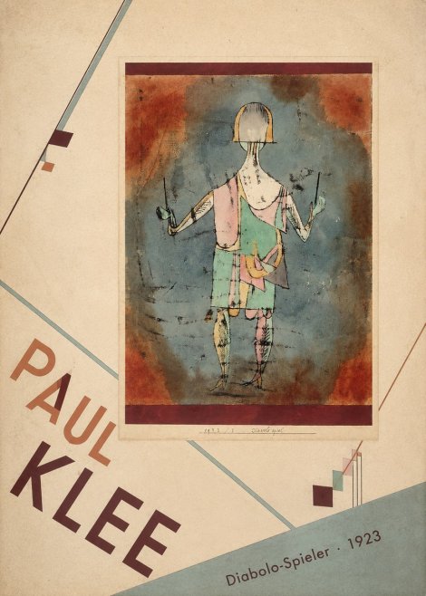 Paul Klee Diabolo-spieler No5 - Affiche