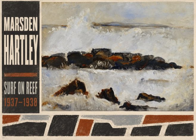 Marsden Hartley Surf on Reef No2 - Affiche