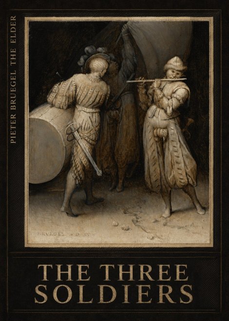 Pieter Bruegel The Three Soldiers No6 - Affiche