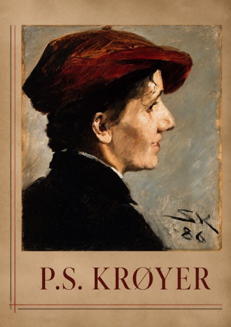 P.S. Krøyer Portrait of a Young Girl No1 - Affiche