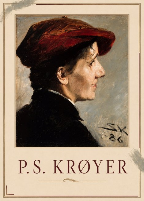 P.S. Krøyer Portrait of a Young Girl No2 - Affiche