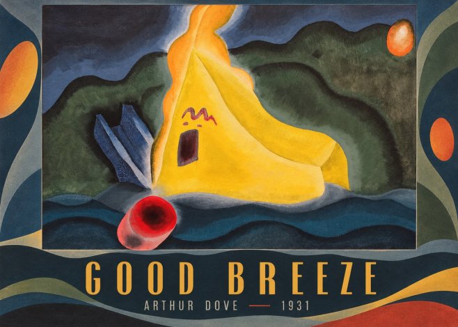 Arthur Dove Good Breeze No3 - Affiche