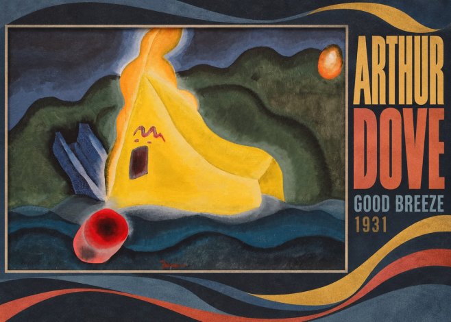 Arthur Dove Good Breeze No5 - Affiche