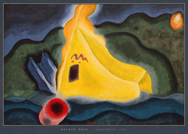Arthur Dove Good Breeze No6 - Affiche