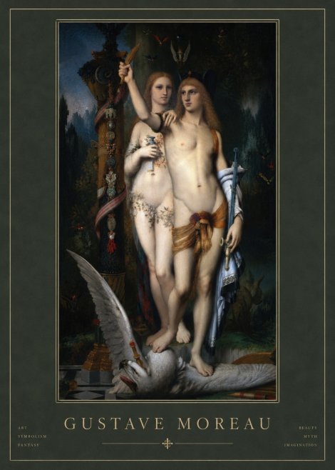 Gustave Moreau The Chimeras No3 - Affiche