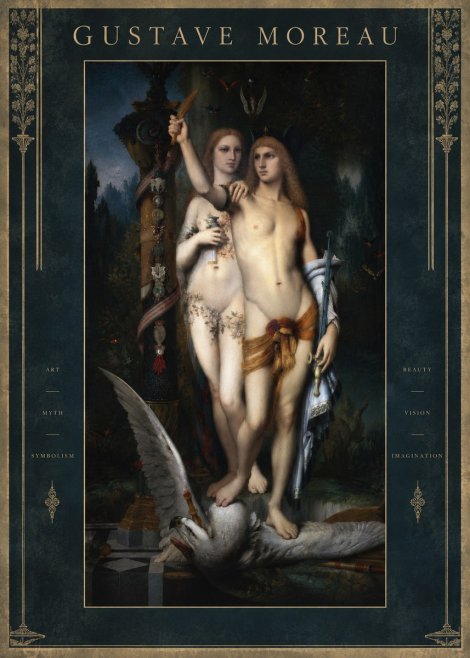 Gustave Moreau The Chimeras No5 - Affiche