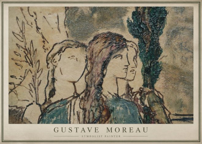 Gustave Moreau Untitled II No1 - Affiche