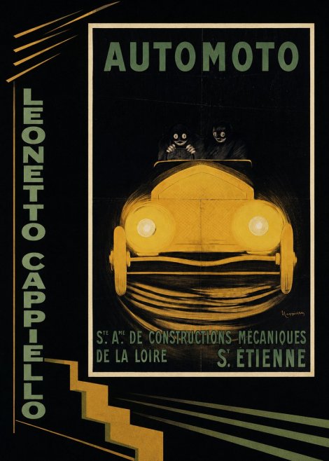 Leonetto Cappiello Automoto No2 - Affiche