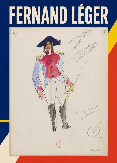 Fernand Léger Bolivar XIII No1 - Affiche