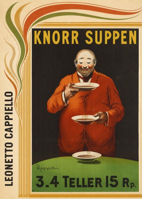 Leonetto Cappiello Knorr Suppen No5 - Affiche