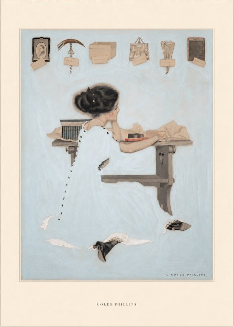 Coles Phillips Remembrance No5 - Affiche