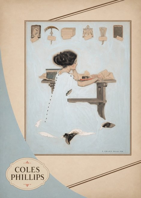 Coles Phillips Remembrance No6 - Affiche