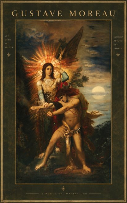 Gustave Moreau The Archangel Michael No4 - Affiche