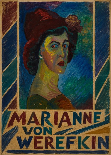 Marianne von Werefkin Self-portrait No3 - Affiche