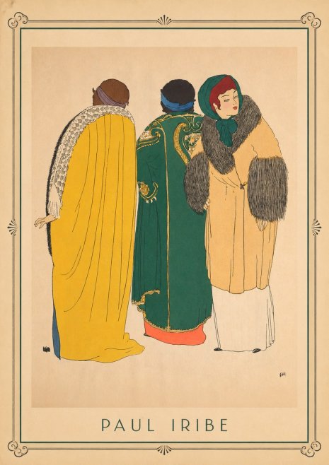 Paul Iribe Fashionable Figures No1 - Affiche