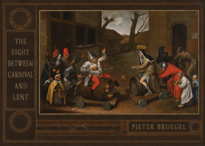 Pieter Bruegel The Fight Between Carnival and Lent IV No3 - Affiche