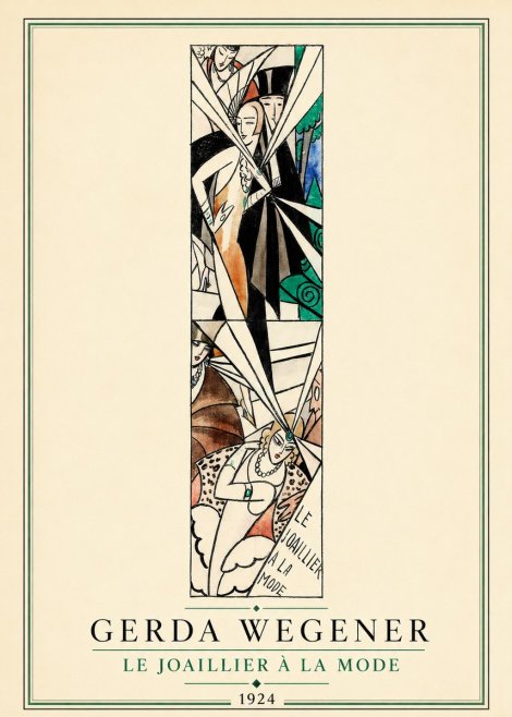 Gerda Wegener Le Joaillier À La Mode No4 - Affiche