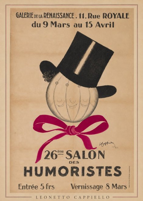 Leonetto Cappiello 26Ème Salon Des Humoristes No4 - Affiche
