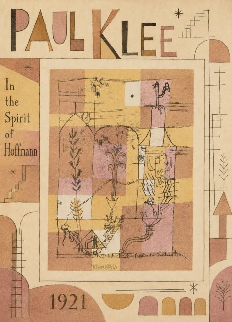 Paul Klee In the Spirit of Hoffmann No6 - Affiche