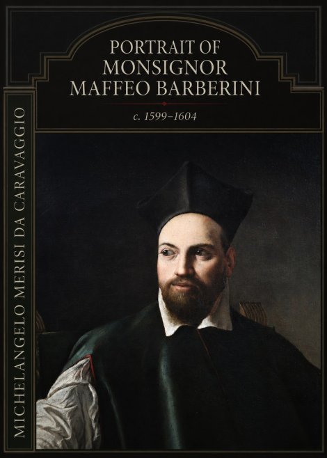 Michelangelo Merisi da Caravaggio Portrait of Monsignor Maffeo Barberini No3 - Affiche