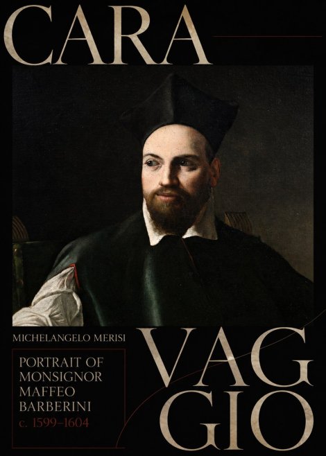 Michelangelo Merisi da Caravaggio Portrait of Monsignor Maffeo Barberini No6 - Affiche