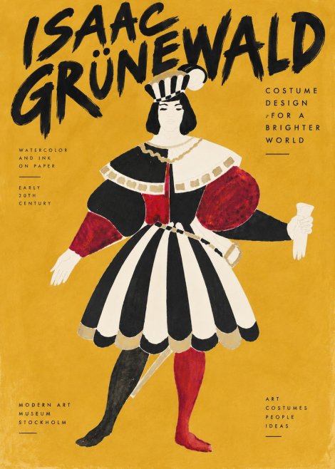 Isaac Grünewald Costume Design XI No6 - Affiche