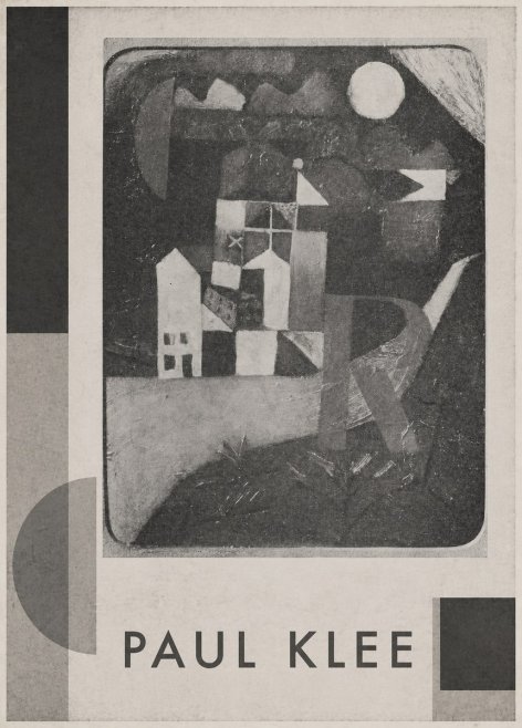 Paul Klee Village in the Mountains No3 - Affiche