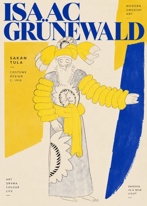 Isaac Grünewald Sakan Tula - Costume Design No2 - Affiche