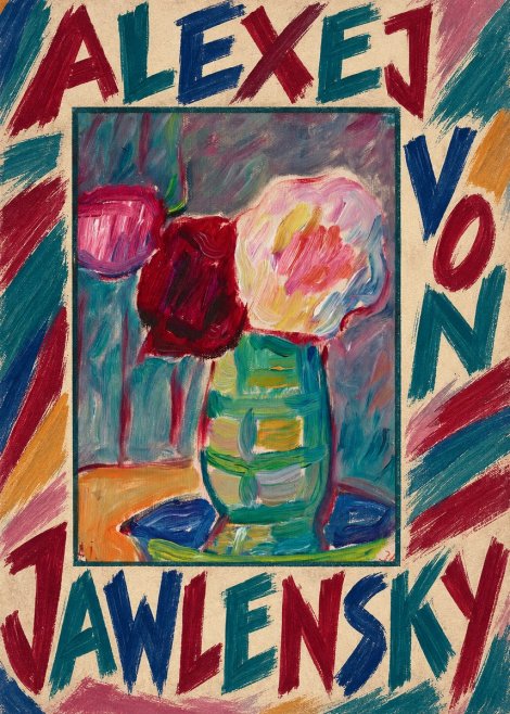 Alexej von Jawlensky Still Life with Flowers No6 - Affiche