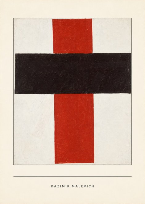 Kazimir Malevich Suprematist Composition I No3 - Affiche