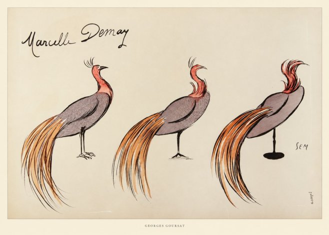 Georges Goursat Marcelle Demay No6 - Affiche