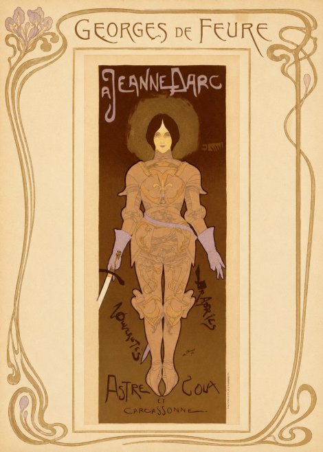 Georges de Feure Jeanne D'arc No1 - Affiche