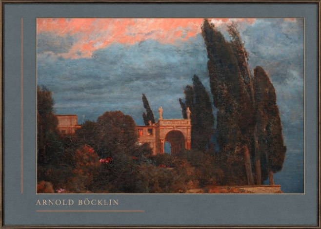 Arnold Böcklin Roman Villa No3 - Affiche
