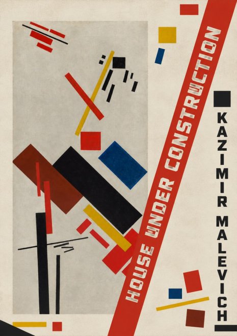 Kazimir Malevich House Under Construction No4 - Affiche