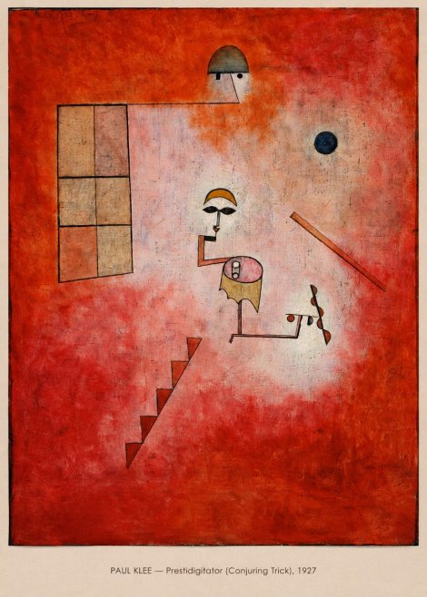 Paul Klee Prestidigitator (Conjuring Trick), 1927 No6 - Affiche