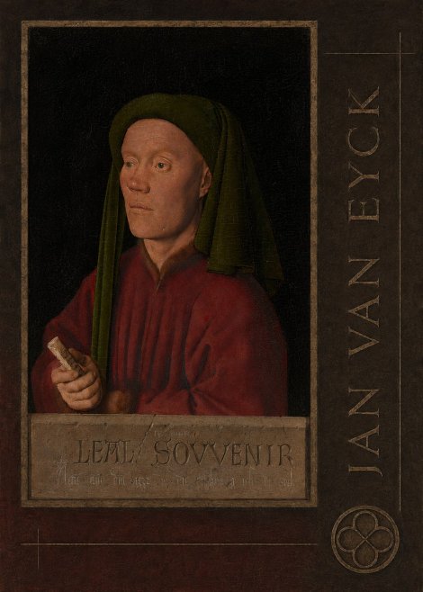 Jan van Eyck Léal Souvenir No2 - Affiche