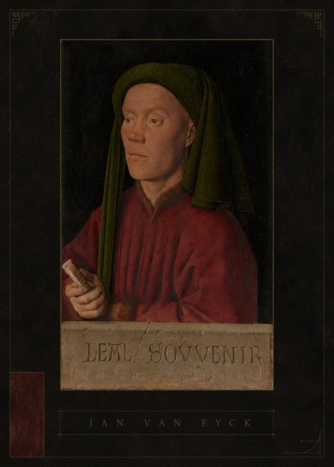 Jan van Eyck Léal Souvenir No4 - Affiche