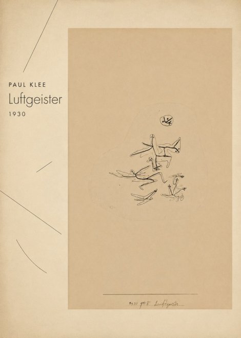 Paul Klee Luftgeister No2 - Affiche